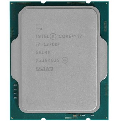 Процессор CPU Intel Core i7-12700F Alder Lake OEM 2.1 ГГц/ 4.8 ГГц в режиме Turbo, 25MB, LGA1700 Процессор CPU Intel Core i7-12700F Alder Lake OEM 2.1 ГГц/ 4.8 ГГц в режиме Turbo, 25MB, LGA1700