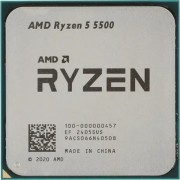 Процессор CPU AMD Ryzen 5 5500 OEM (100-000000457) 3,60GHz, Turbo 4,20GHz, Without Graphics AM4