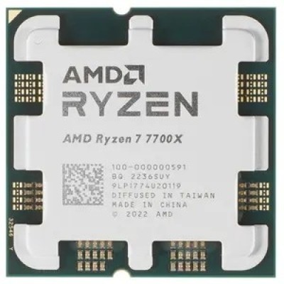 Процессор CPU AMD Ryzen 7 7700X OEM (100-000000591) 4,50GHz, Turbo 5,40GHz, RDNA 2 Graphics AM5 Процессор CPU AMD Ryzen 7 7700X OEM (100-000000591) 4,50GHz, Turbo 5,40GHz, RDNA 2 Graphics AM5