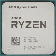 Процессор CPU AMD Ryzen 5 5600 OEM (100-000000927) 3,50GHz, Turbo 4,40GHz, Without Graphics AM4