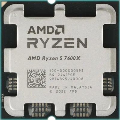 Процессор CPU AMD Ryzen 5 7600X OEM (100-000000593) 4.7/5.0GHz ,Radeon Graphics AM5 Процессор CPU AMD Ryzen 5 7600X OEM (100-000000593) 4.7/5.0GHz ,Radeon Graphics AM5