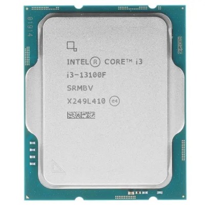 Процессор CPU Intel Core i3-13100F Raptor Lake OEM 3.4GHz, 12MB, LGA1700 Процессор CPU Intel Core i3-13100F Raptor Lake OEM 3.4GHz, 12MB, LGA1700
