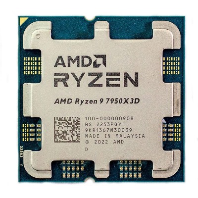 Процессор CPU AMD Ryzen 9 7950X3D OEM (100-000000908) 4.2GHz/AMD Radeon Процессор CPU AMD Ryzen 9 7950X3D OEM (100-000000908) 4.2GHz/AMD Radeon