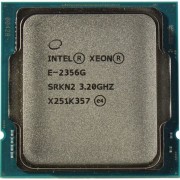 Процессор CPU Intel Xeon E-2356G (Rocket Lake,LGA1200  6C/12T,3.2/5GHz, 12MB, 80W, UHD Graphics P750)
