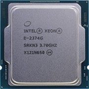 Процессор CPU Intel Xeon E-2374G (Rocket Lake, 4C/8T,3.7/5GHz, 8MB, 80W, UHD Graphics P750)