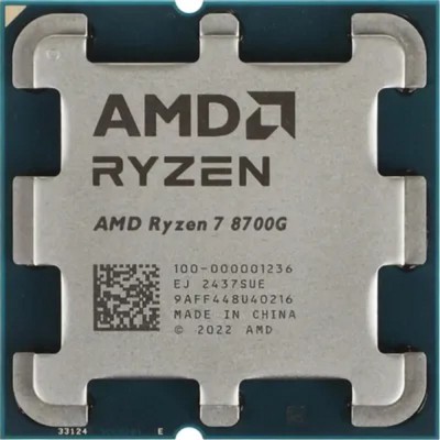 Процессор CPU AMD Ryzen 7 8700G OEM (100-000001236) 4,2Гц /5,1ГГц Turbo, AM5 Процессор CPU AMD Ryzen 7 8700G OEM (100-000001236) 4,2Гц /5,1ГГц Turbo, AM5