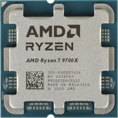 Процессор CPU AMD Ryzen 7 9700X OEM (100-000001404) Base 3,80GHz, Turbo 5,50GHz, GPU Radeon Graphics, L3 32Mb, TDP 65W, AM5 Процессор CPU AMD Ryzen 7 9700X OEM (100-000001404) Base 3,80GHz, Turbo 5,50GHz, GPU Radeon Graphics, L3 32Mb, TDP 65W, AM5