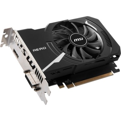Видеокарта MSI PCI-E 3.0 GT 1030 AERO ITX 2GD4 OC NVIDIA GeForce GT 1030 2Gb 64bit DDR4 1189/2100 HDMIx1 HDCP Ret Видеокарта MSI PCI-E 3.0 GT 1030 AERO ITX 2GD4 OC NVIDIA GeForce GT 1030 2Gb 64bit DDR4 1189/2100 HDMIx1 HDCP Ret