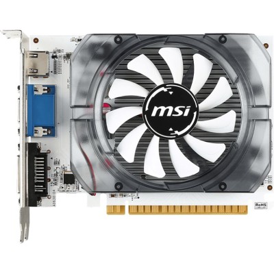 Видеокарта MSI PCI-E 2.0 N730-2GD3V3 NVIDIA GeForce GT 730 2Gb 128bit DDR3 902/1600 DVIx1 HDMIx1 CRTx1 HDCP Ret Видеокарта MSI PCI-E 2.0 N730-2GD3V3 NVIDIA GeForce GT 730 2Gb 128bit DDR3 902/1600 DVIx1 HDMIx1 CRTx1 HDCP Ret