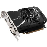 Видеокарта MSI PCI-E 3.0 GT 1030 AERO ITX 4GD4 OC NVIDIA GeForce GT 1030 4Gb 64bit DDR4 2100/2100 HDMIx1 HDCP Ret