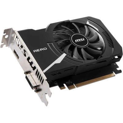 Видеокарта MSI PCI-E 3.0 GT 1030 AERO ITX 4GD4 OC NVIDIA GeForce GT 1030 4Gb 64bit DDR4 2100/2100 HDMIx1 HDCP Ret Видеокарта MSI PCI-E 3.0 GT 1030 AERO ITX 4GD4 OC NVIDIA GeForce GT 1030 4Gb 64bit DDR4 2100/2100 HDMIx1 HDCP Ret