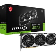 Видеокарта MSI PCI-E 4.0 RTX 4070 VENTUS 3X E 12G OC NVIDIA GeForce RTX 4070 12Gb 192bit GDDR6X 2505/21000 HDMIx1 DPx3 HDCP Ret