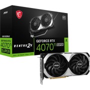 Видеокарта MSI PCI-E 4.0 RTX 4070 Ti SUPER 16G VENTUS 2X OC NVIDIA GeForce RTX 4070TI Super 16Gb 256bit GDDR6X 2640/21000 HDMIx1 DPx3 HDCP Ret
