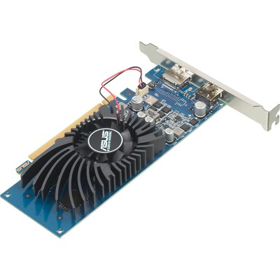 Видеокарта Asus PCI-E 3.0 GT1030-2G-BRK NVIDIA GeForce GT 1030 2Gb 64bit GDDR5 1228/6008 HDMIx1 DPx1 HDCP Ret low profile Видеокарта Asus PCI-E 3.0 GT1030-2G-BRK NVIDIA GeForce GT 1030 2Gb 64bit GDDR5 1228/6008 HDMIx1 DPx1 HDCP Ret low profile