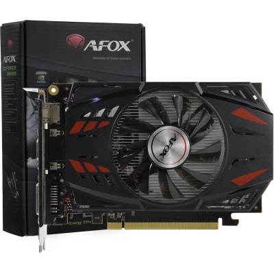 Видеокарта AFOX GT730 4GB GDDR5 128bit VGA/DVI/HDMI ATX 1FAN (AF730-4096D5H5) RTL Видеокарта AFOX GT730 4GB GDDR5 128bit VGA/DVI/HDMI ATX 1FAN (AF730-4096D5H5) RTL