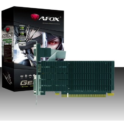 Видеокарта AFOX GT710 2GB DDR3 64bit VGA/DVI/HDMI Passive (AF710-2048D3L5) RTL Видеокарта AFOX GT710 2GB DDR3 64bit VGA/DVI/HDMI Passive (AF710-2048D3L5) RTL