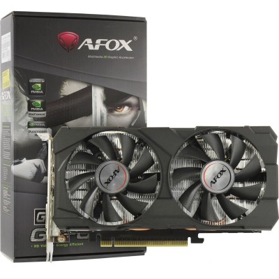 Видеокарта AFOX GTX1660 SUPER 6GB GDDR6 192Bit DP/DVI/HDMI 2FAN (AF1660S-6144D6H4-V2) RTL Видеокарта AFOX GTX1660 SUPER 6GB GDDR6 192Bit DP/DVI/HDMI 2FAN (AF1660S-6144D6H4-V2) RTL