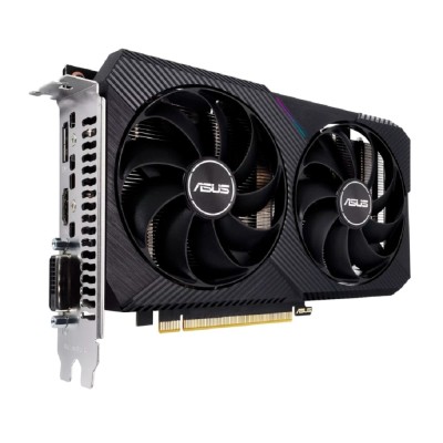 Видеокарта ASUS GeForce RTX3050 Dual V2 OC Edition 8GB GDDR6 128bit DP/DVI/HDMI (DUAL-RTX3050-O8G-V2) RTL Видеокарта ASUS GeForce RTX3050 Dual V2 OC Edition 8GB GDDR6 128bit DP/DVI/HDMI (DUAL-RTX3050-O8G-V2) RTL