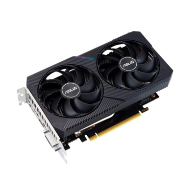 Видеокарта ASUS GeForce RTX3050 Dual V2 OC Edition 8GB GDDR6 128bit DP/DVI/HDMI (DUAL-RTX3050-O8G-V2) RTL Видеокарта ASUS GeForce RTX3050 Dual V2 OC Edition 8GB GDDR6 128bit DP/DVI/HDMI (DUAL-RTX3050-O8G-V2) RTL