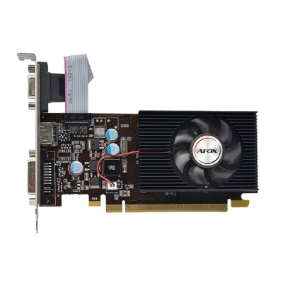 Видеокарта AFOX G210 LP 1GB, DDR3 64-bit, VGA/DVI/HDMI 1FAN LP (AF210-1024D3L5) RTL Видеокарта AFOX G210 LP 1GB, DDR3 64-bit, VGA/DVI/HDMI 1FAN LP (AF210-1024D3L5) RTL