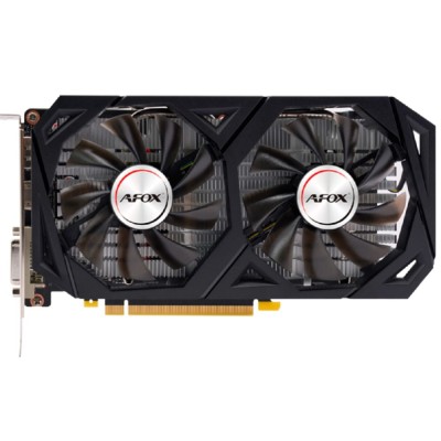 Видеокарта AFOX GTX1660TI 6Gb 192bit GDDR6 DP/DVI/HDMI ATX Dual Fan (AF1660TI-6144D6H7-V4) RTL Видеокарта AFOX GTX1660TI 6Gb 192bit GDDR6 DP/DVI/HDMI ATX Dual Fan (AF1660TI-6144D6H7-V4) RTL