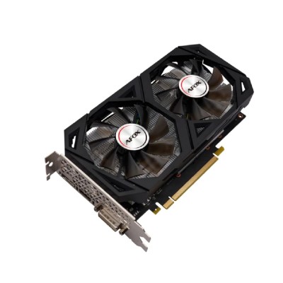 Видеокарта AFOX GTX1660TI 6Gb 192bit GDDR6 DP/DVI/HDMI ATX Dual Fan (AF1660TI-6144D6H7-V4) RTL Видеокарта AFOX GTX1660TI 6Gb 192bit GDDR6 DP/DVI/HDMI ATX Dual Fan (AF1660TI-6144D6H7-V4) RTL