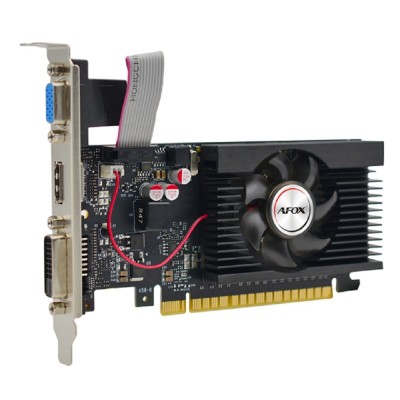 Видеокарта AFOX GT710 4GB 64bit DDR3 VGA/DVI/HDMI LP 1FAN (AF710-4096D3L5-V3) RTL Видеокарта AFOX GT710 4GB 64bit DDR3 VGA/DVI/HDMI LP 1FAN (AF710-4096D3L5-V3) RTL