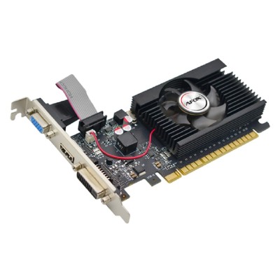 Видеокарта AFOX GT710 4GB 64bit DDR3 VGA/DVI/HDMI LP 1FAN (AF710-4096D3L5-V3) RTL Видеокарта AFOX GT710 4GB 64bit DDR3 VGA/DVI/HDMI LP 1FAN (AF710-4096D3L5-V3) RTL