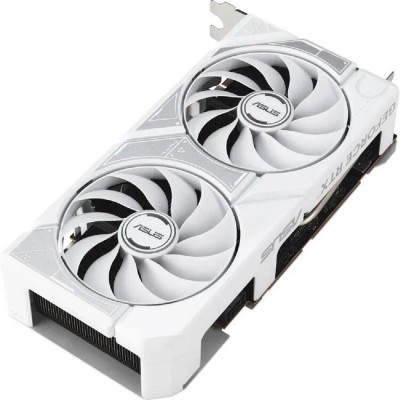 Видеокарта ASUS GeForce RTX5060 8Gb DDR7 128 bit 3*DP/HDMI 2FAN (DUAL-RTX5060-O8G-WHITE) RTL Видеокарта ASUS GeForce RTX5060 8Gb DDR7 128 bit 3*DP/HDMI 2FAN (DUAL-RTX5060-O8G-WHITE) RTL
