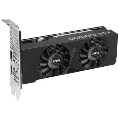 Видеокарта MSI RTX 3050 LP E 6G OC NVIDIA GeForce RTX 3050 6Gb GDDR6 1492/14000 HDMIx2 DPx1 HDCP Ret low profile Видеокарта MSI RTX 3050 LP E 6G OC NVIDIA GeForce RTX 3050 6Gb GDDR6 1492/14000 HDMIx2 DPx1 HDCP Ret low profile