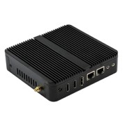 Компьютер Hiper NUGCJ6412 (NUG C) платформа ПК/ Nettop HIPER NUG, Intel Celeron J6412, 1*DDR4 SODIMM, Intel UHD 600 (VGA + HDMI), 2*USB2.0, 2*USB3.0, 2*COM, 2*LAN, 1*2.5HDD, WiFi, VESA (безвентиляторный)
