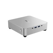 Компьютер Chuwi AuBox CWI603I7 Silver i7 13620H(2.4Ghz)/16384Mb/512SSDGb/Int:Intel UHD Graphic//Win11Pro + Aluminum+plastic