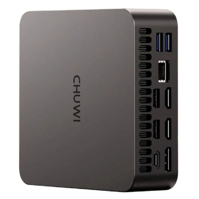 Компьютер Chuwi AuBox X1 CWI611P Grey Ultra 5 226V(2.1Ghz)/16384Mb/512PCISSDGb/Int:Intel Iris Xe Graphics/Win11Pro Компьютер Chuwi AuBox X1 CWI611P Grey Ultra 5 226V(2.1Ghz)/16384Mb/512PCISSDGb/Int:Intel Iris Xe Graphics/Win11Pro
