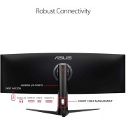 Монитор Asus 49" ROG Strix XG49VQ черный VA LED 32:9 HDMI M/M матовая HAS Piv 450cd 3840x1080 144Hz FreeSync 2 DP FHD USB 12.2кг
