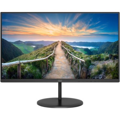 Монитор AOC 23.8" Value Line Q24V4EA черный IPS LED 16:9 HDMI M/M матовая 250cd 178гр/178гр 2560x1440 75Hz DP 2K 3.45кг Монитор AOC 23.8" Value Line Q24V4EA черный IPS LED 16:9 HDMI M/M матовая 250cd 178гр/178гр 2560x1440 75Hz DP 2K 3.45кг