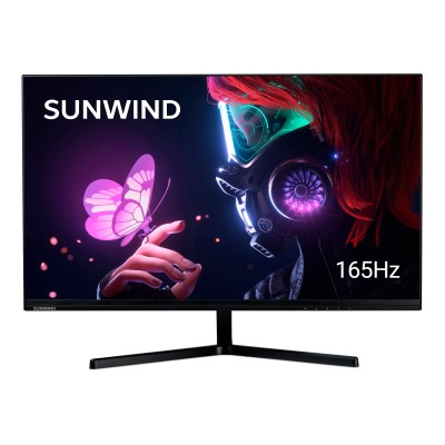 Монитор SunWind 23.8" SUN-M24BG110 черный VA LED 16:9 HDMI матовая 250cd 178гр/178гр 1920x1080 165Hz DP FHD USB 2.6кг Монитор SunWind 23.8" SUN-M24BG110 черный VA LED 16:9 HDMI матовая 250cd 178гр/178гр 1920x1080 165Hz DP FHD USB 2.6кг