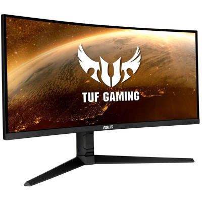 Монитор Asus 34" TUF Gaming VG34VQL1B темно-серый VA LED 1ms 21:9 HDMI M/M матовая HAS Piv 550cd 178гр/178гр 3440x1440 165Hz DP 2K USB 9.01кг Монитор Asus 34" TUF Gaming VG34VQL1B темно-серый VA LED 1ms 21:9 HDMI M/M матовая HAS Piv 550cd 178гр/178гр 3440x1440 165Hz DP 2K USB 9.01кг