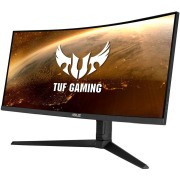 Монитор Asus 34" TUF Gaming VG34VQL1B темно-серый VA LED 1ms 21:9 HDMI M/M матовая HAS Piv 550cd 178гр/178гр 3440x1440 165Hz DP 2K USB 9.01кг