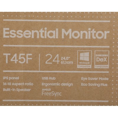 Монитор Samsung 24" F24T450GY черный IPS LED 16:10 DVI HDMI M/M матовая HAS Piv 250cd 178гр/178гр 1920x1200 75Hz DP FHD USB 5.5кг Монитор Samsung 24" F24T450GY черный IPS LED 16:10 DVI HDMI M/M матовая HAS Piv 250cd 178гр/178гр 1920x1200 75Hz DP FHD USB 5.5кг