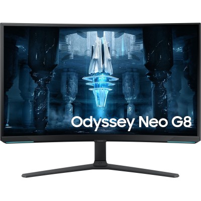 Монитор Samsung 32" Odyssey Neo G8 S32BG852NI черный/белый VA LED 16:9 HDMI полуматовая HAS Piv 350cd 178гр/178гр 3840x2160 240Hz FreeSync Premium Pro DP 4K USB 7кг Монитор Samsung 32" Odyssey Neo G8 S32BG852NI черный/белый VA LED 16:9 HDMI полуматовая HAS Piv 350cd 178гр/178гр 3840x2160 240Hz FreeSync Premium Pro DP 4K USB 7кг