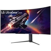 Монитор LG 44.5" UltraGear 45GR95QE-B черный OLED LED 21:9 HDMI матовая HAS Piv 1500000:1 1000cd 178гр/178гр 3440x1440 240Hz G-Sync FreeSync Premium DP SPDIF WQ USB 10.9кг