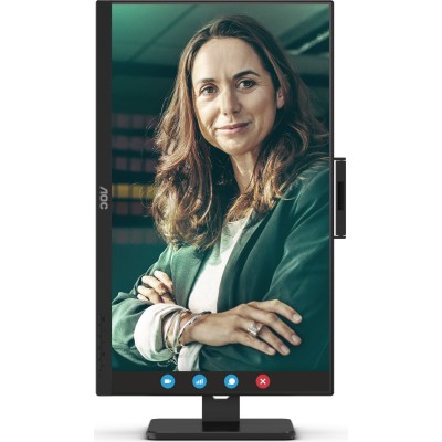 Монитор AOC 27" Pro Q27P3QW черный IPS LED 16:9 HDMI M/M Cam матовая HAS Piv 1000:1 350cd 178гр/178гр 2560x1440 75Hz DP QHD USB 6.6кг Монитор AOC 27" Pro Q27P3QW черный IPS LED 16:9 HDMI M/M Cam матовая HAS Piv 1000:1 350cd 178гр/178гр 2560x1440 75Hz DP QHD USB 6.6кг