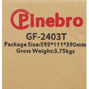 Монитор Pinebro 23.8" GF-2403T черный IPS LED 5ms 16:9 HDMI матовая 250cd 178гр/178гр 1920x1080 165Hz DP FHD USB 2.45кг