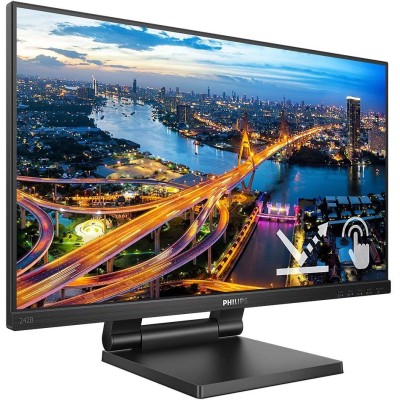 Монитор Philips 23.8" B Line 242B1TC черный IPS LED 16:9 HDMI M/M матовая HAS 250cd 178гр/178гр 1920x1080 75Hz VGA DP FHD USB Touch 6.67кг Монитор Philips 23.8" B Line 242B1TC черный IPS LED 16:9 HDMI M/M матовая HAS 250cd 178гр/178гр 1920x1080 75Hz VGA DP FHD USB Touch 6.67кг