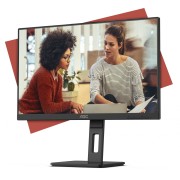 Монитор AOC 24" 24E3QAF черный IPS LED 16:9 HDMI M/M матовая HAS Piv 300cd 178гр/178гр 1920x1080 75Hz VGA DP FHD 4.45кг