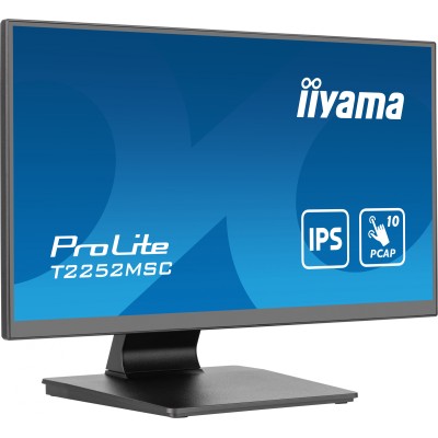 Монитор Iiyama 21.5" ProLite T2252MSC-B2 черный IPS LED 5ms 16:9 HDMI M/M глянцевая 250cd 178гр/178гр 1920x1080 60Hz DP FHD USB Touch 4.5кг Монитор Iiyama 21.5" ProLite T2252MSC-B2 черный IPS LED 5ms 16:9 HDMI M/M глянцевая 250cd 178гр/178гр 1920x1080 60Hz DP FHD USB Touch 4.5кг