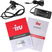 Моноблок IRU Агат 313 23.8" Full HD i3 10100 (3.6) 8Gb SSD256Gb UHDG 630 FreeDOS GbitEth WiFi BT 120W клавиатура мышь Cam черный 1920x1080