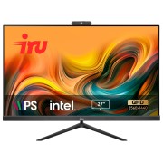 Моноблок IRU Office 27IH5P2K 27" QHD i5 11400 (2.6) 8Gb SSD256Gb UHDG 730 CR FreeDOS GbitEth WiFi BT 120W Cam черный 2560x1440 (RUS)