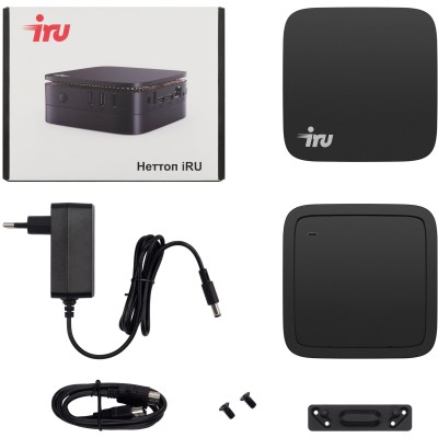 Неттоп IRU 110JLCN Cel N5105 (2) 8Gb SSD256Gb UHDG Windows 11 Pro GbitEth WiFi BT черный (1975164) Неттоп IRU 110JLCN Cel N5105 (2) 8Gb SSD256Gb UHDG Windows 11 Pro GbitEth WiFi BT черный (1975164)