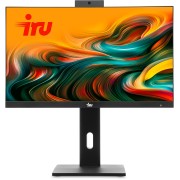 Моноблок IRU Tactio 23IP 23.8" Full HD i3 14100 (3.5) 16Gb SSD480Gb UHDG 730 Windows 11 Pro 64 WiFi BT 120W Cam черный 1920x1080 (RUS)
